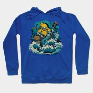 Viking god of the see Njord Hoodie